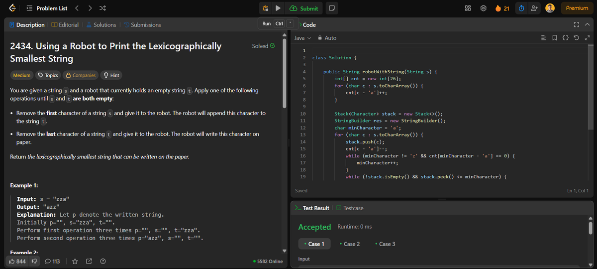 surajshinde_87's tweet photo. Day 24 of my #DSAChallenge
π Tackled complex Linked List & String problems in Java
Solved
@LeetCode
#148
#2
#2434
Feeling more confident with pointers & logic every day!
#Day24 #LeetCode #SurajShinde #100DaysOfCode #LinkedList #ProblemSolving #Java https://t.co/rlpGZzBG2f