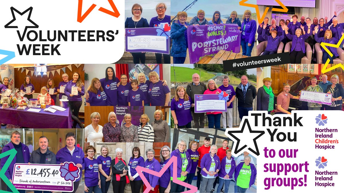 This #VolunteersWeek, we’re celebrating our amazing Support Groups across NI.

Thank you for raising funds, awareness, and hope in your communities all year round. Your dedication makes a real difference. 💜

If you’re inspired to get involved, visit: brnw.ch/21wTcNI