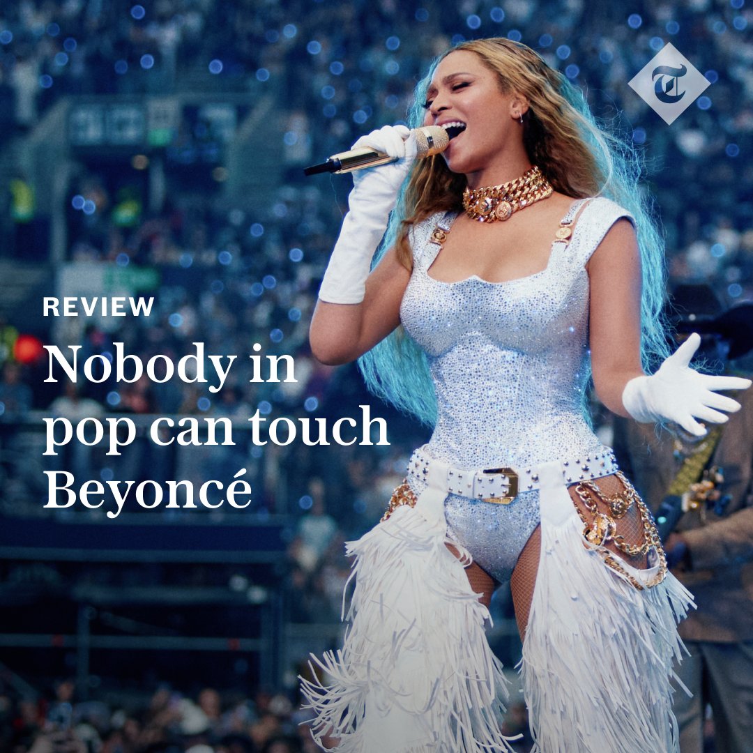The Telegraph (@telegraph) on Twitter photo ⭐⭐⭐⭐⭐ Beyoncé, Tottenham Hotspur Stadium, review: Armed with monster hits and a veritable war zone of pyrotechnics, Queen Bee reigns supreme in London
Read the full review from <a href="/neil_mccormick/">Neil McCormick</a> below 👇
telegraph.co.uk/music/concerts… ⭐⭐⭐⭐⭐ Beyoncé, Tottenham Hotspur Stadium, review: Armed with monster hits and a veritable war zone of pyrotechnics, Queen Bee reigns supreme in London
Read the full review from <a href="/neil_mccormick/">Neil McCormick</a> below 👇
telegraph.co.uk/music/concerts…