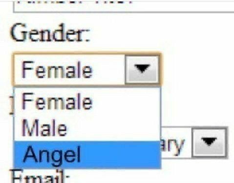 You look like an angel 🩵