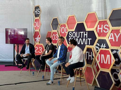 🔥 ¡Silbo Money en el #SouthSummit25! 

Nuestro CEO, Luis Cantero, aportó ideas clave para el futuro de las fintech en el evento Mastercard for Fintech junto a <a href="/RauvaApp/">Rauva</a> y Embat.
¡Gracias por todo! 💛

#mastercardforfintechs #SilboMoney 
#PagosDigitales #FintechEspaña