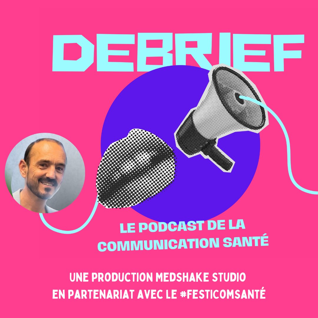 🎧 Conseil : un #podcastsanté- témoignage de Fabrice HURÉ <a href="/LMDSlefilm/">Fabrice HURÉ - Dialyse - E-Santé - SportSanté</a> sur son engagement de patient &amp; son combat pour l’amélioration des offres de soins en néphrologie 
Podcast Debrief <a href="/FestiComSante/">Festival de la Communication Santé</a> X <a href="/medshakestudio/">MedShake Studio</a> 
podcastics.com/podcast/episod…

#DEBRIEF #Festicomsante