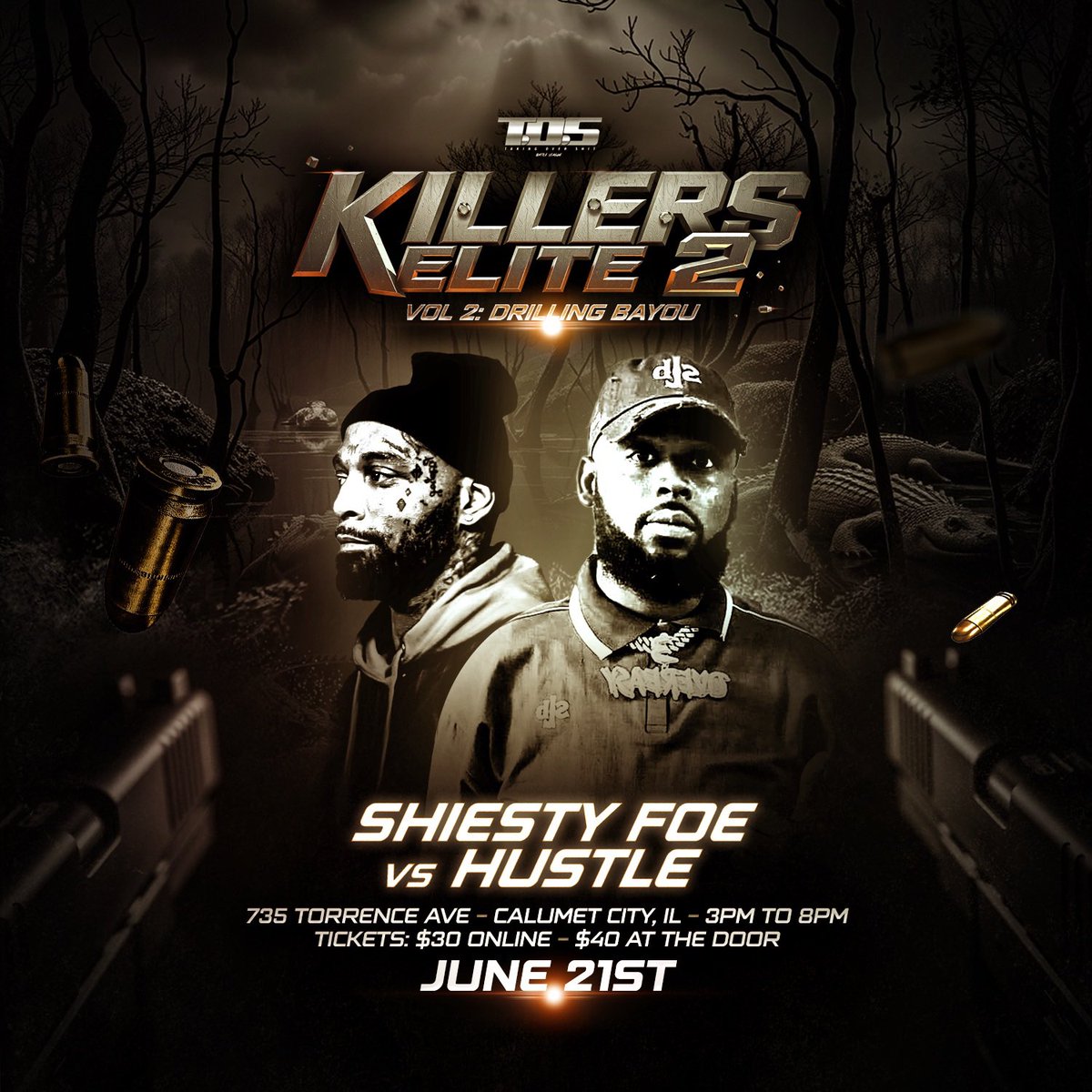 TosBattleleague's tweet photo. 🚨 🚨 The COUNT DOWN begins.. 15 days away… Get your tickets now available on Eventbrite. June 21st TOS Battle League Presents: Killers Elite Vol 2 “Drilling Bayou”
You Don’t Want To Miss This!!! #KEV2 #DrillingBayou #TOS
PSA Only 1 booths and 7 tables left that’s available. Interested in purchasing one of the other please DM/INBOX via X, Facebook, Instagram. Please and thank you‼️
To purchase general admission tickets for Killers Elite Vol2. “Drilling Bayou” 🎫 https://t.co/bCot5Y1HfZ 🎫 #KillersEliteVol2 #DrillingBayou #Tos #Tosbl