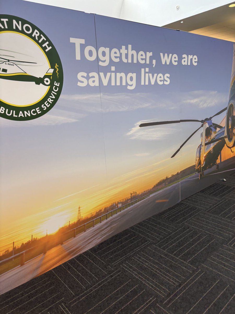 Great to visit my counterpart Joe Garcia CEO of Great North Air Ambulance today at their airbase near Darlington to talk about <a href="/Magpas_Charity/">Magpas Air Ambulance</a> and <a href="/AirAmbulancesUK/">Air Ambulances UK</a> and collaboration across the UK air ambulance sector. Together saving thousands of lives every year