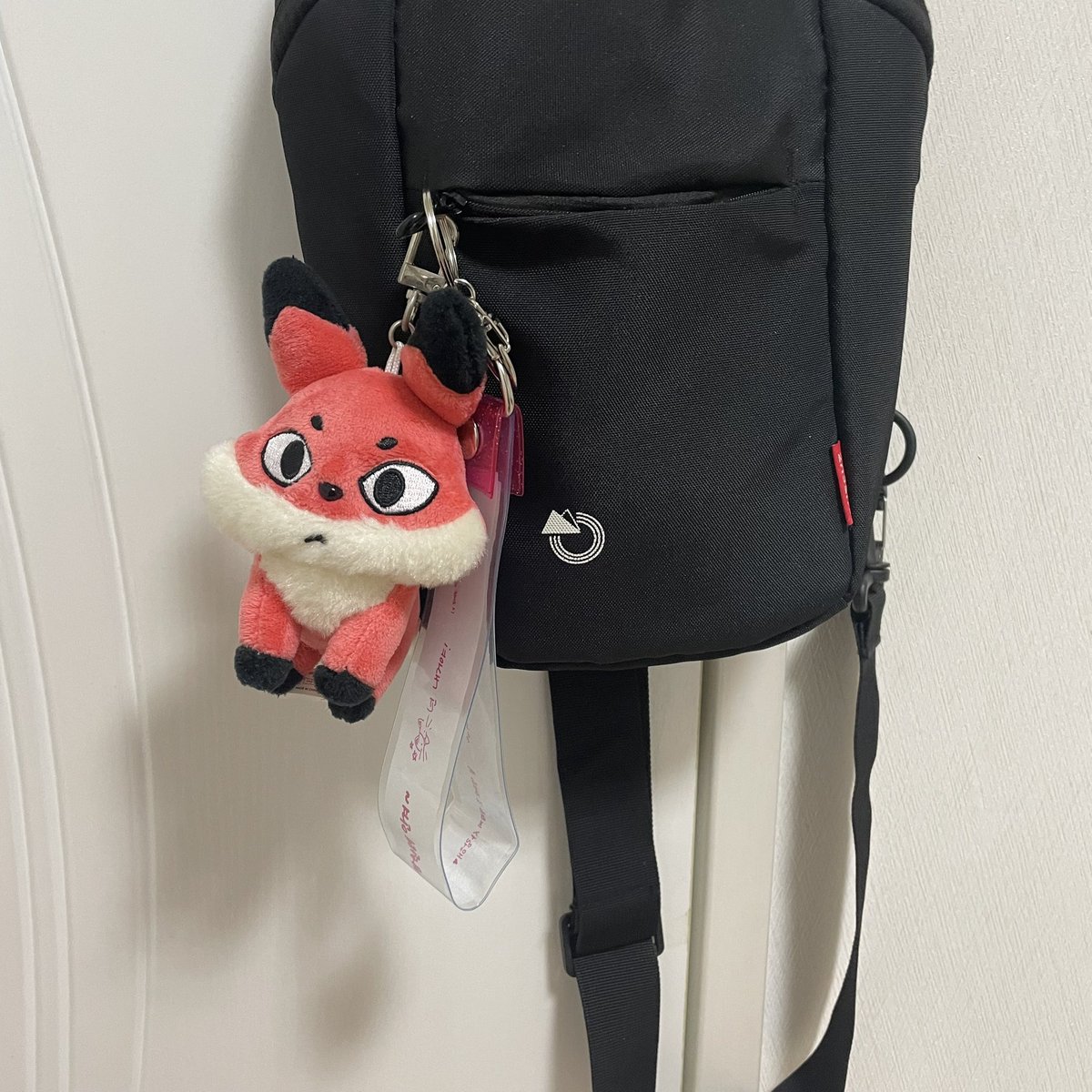 긴테 키링을 가방에 달아보았다. 🥰🥰