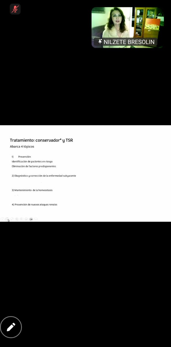 Ayer primera jornada del Seminario para nefrólogos jóvenes @alanepe- <a href="/SLANH_/">SLANH</a>
Injuria Renal Aguda.
Brillante🪄:  Dra. Bresolin 🇧🇷