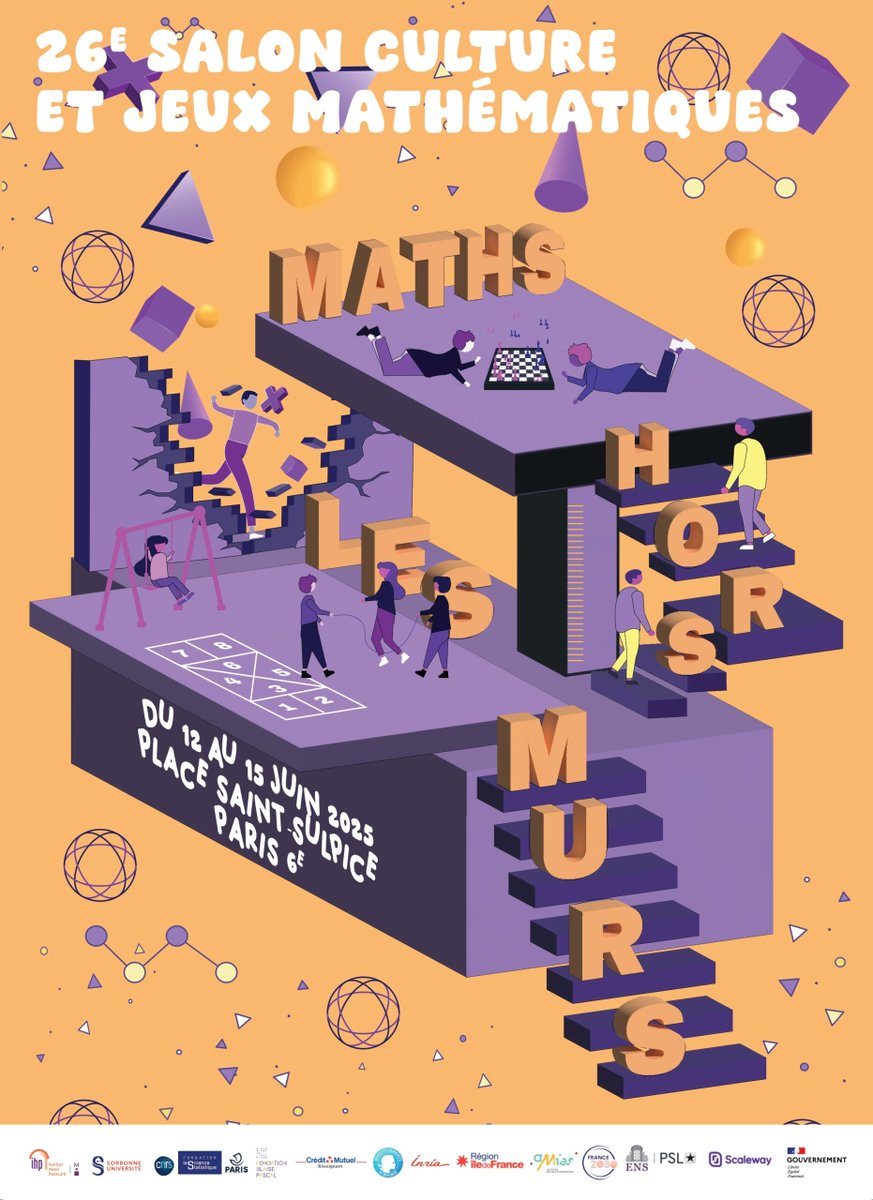 NumWorks (@numworksfr) on Twitter photo Aujourd'hui marque la 26e édition du <a href="/salonmaths/">Salon Maths</a> culture et jeux mathématiques ✨
Vous pourrez faire des jeux, découvrir des ateliers interactifs ou encore rencontrer des passionnés !
Vous trouverez toutes les informations ici 👉 salon-math.fr Aujourd'hui marque la 26e édition du <a href="/salonmaths/">Salon Maths</a> culture et jeux mathématiques ✨
Vous pourrez faire des jeux, découvrir des ateliers interactifs ou encore rencontrer des passionnés !
Vous trouverez toutes les informations ici 👉 salon-math.fr