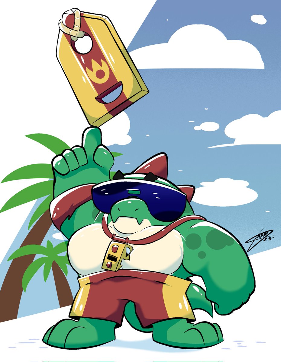 BowsarTheKoopa's tweet image. Certified Lifesaver! 🛟🦖