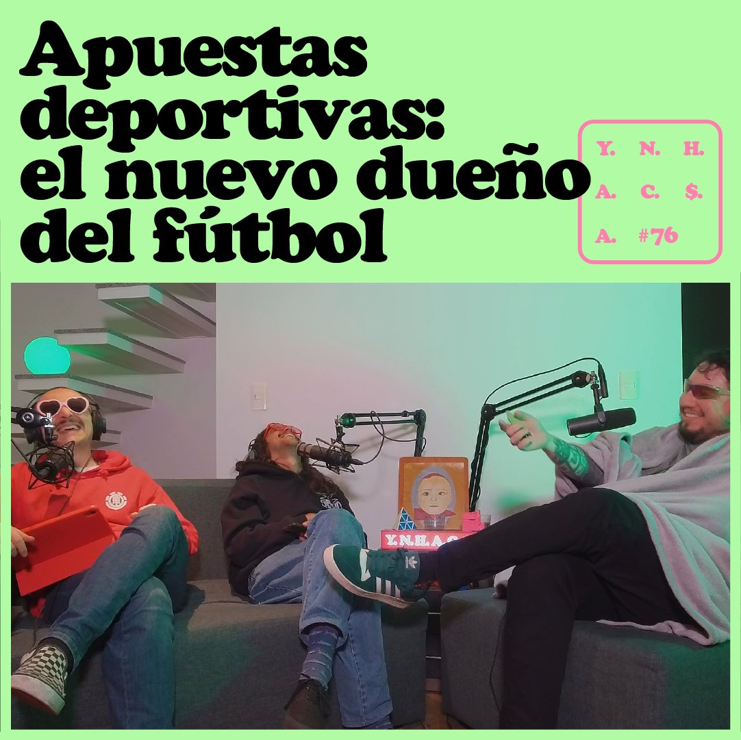 🎙️ Nuevo episodio: La estafa de las apuestas deportivas 🎰💸

Ya disponible en todas las plataformas 👇
youtu.be/1xoe5fCqYTQ?si…

#PodcastLatino #Estafas #ApuestasDeportivas #YNHACSA #TrueCrimeLatino #NoEsInversiónEsEstafa