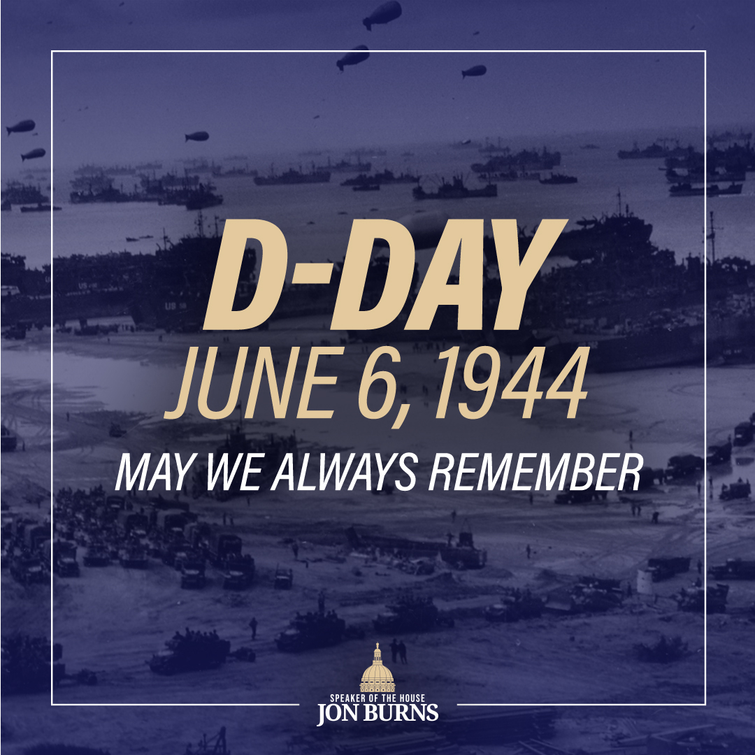 JonBurnsGA's tweet image. Today, we honor the bravery and dedication of the Allied troops who stormed the beaches of Normandy, marking a pivotal turning point in WWII and preserving the hope of freedom for generations to come.  

May this day always serve as a reminder that freedom isn&apos;t free. 🇺🇸
