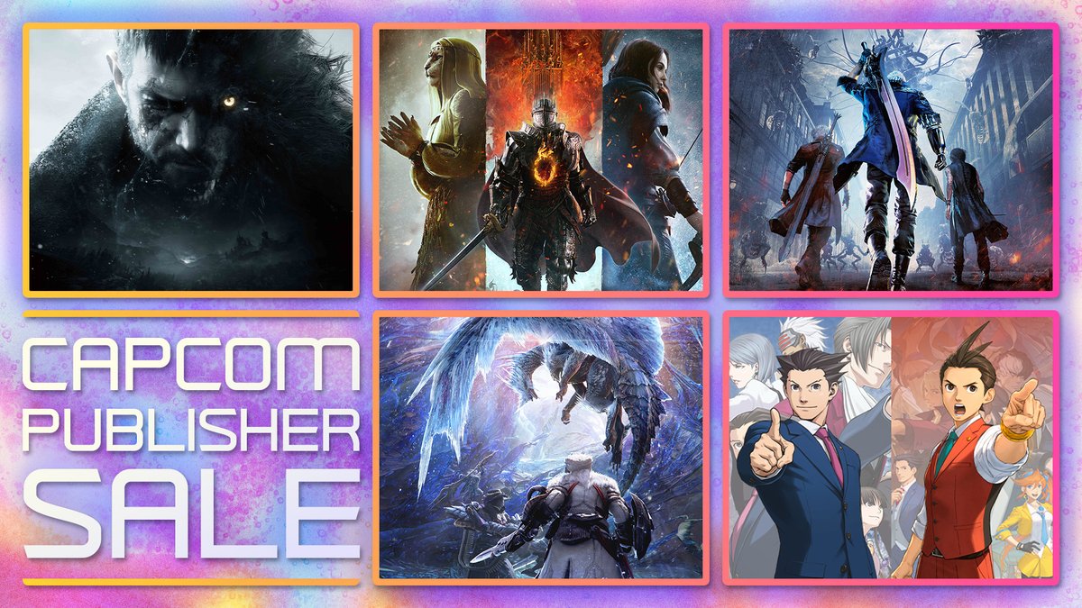 Capcom Publisher Sale auf Steam! 🔥
Resident Evil, Monster Hunter, Dragon’s Dogma, Devil May Cry &amp; mehr – jetzt reduziert!
👉store.steampowered.com/sale/CapcomPub…