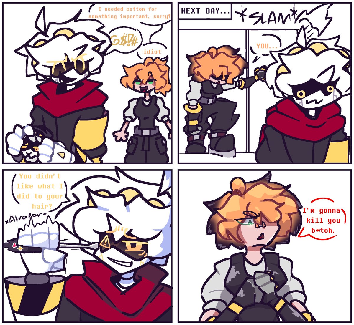 New OC!! Jane🗣️🔥

She is a genius in mechanics, engineering and robotics, she is Dynago's adoptive sister and they both constantly joke around with each other every 3 weeks XD

(Not every day he wears his glasses lol)