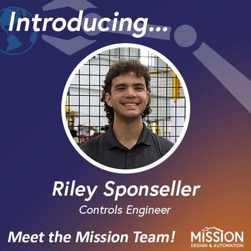 onamissionMDA's tweet image. Meet Riley Sponseller, our newest Controls Engineer at Mission! A graduate of LSSU this past spring with a Bachelor's degree in Robotics Engineering, Riley brings a fresh perspective to the industry.
Riley, we are excited to have you on board!
#OnAMission #ControlsEngineering