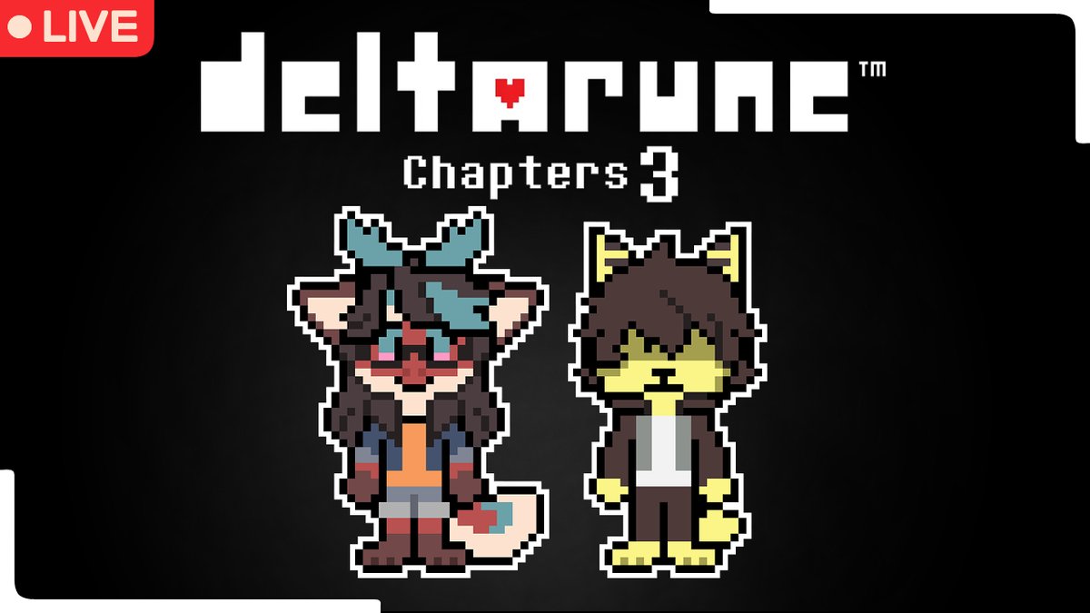 sundeuy's tweet image. It is TIME! teman2! saatnya deltarune kembali dengan chapter 3, mari kita ikuti ceritanya bersama2, skuy la skuy!
YT Link : youtube.com/live/k8QDVZWzD…
