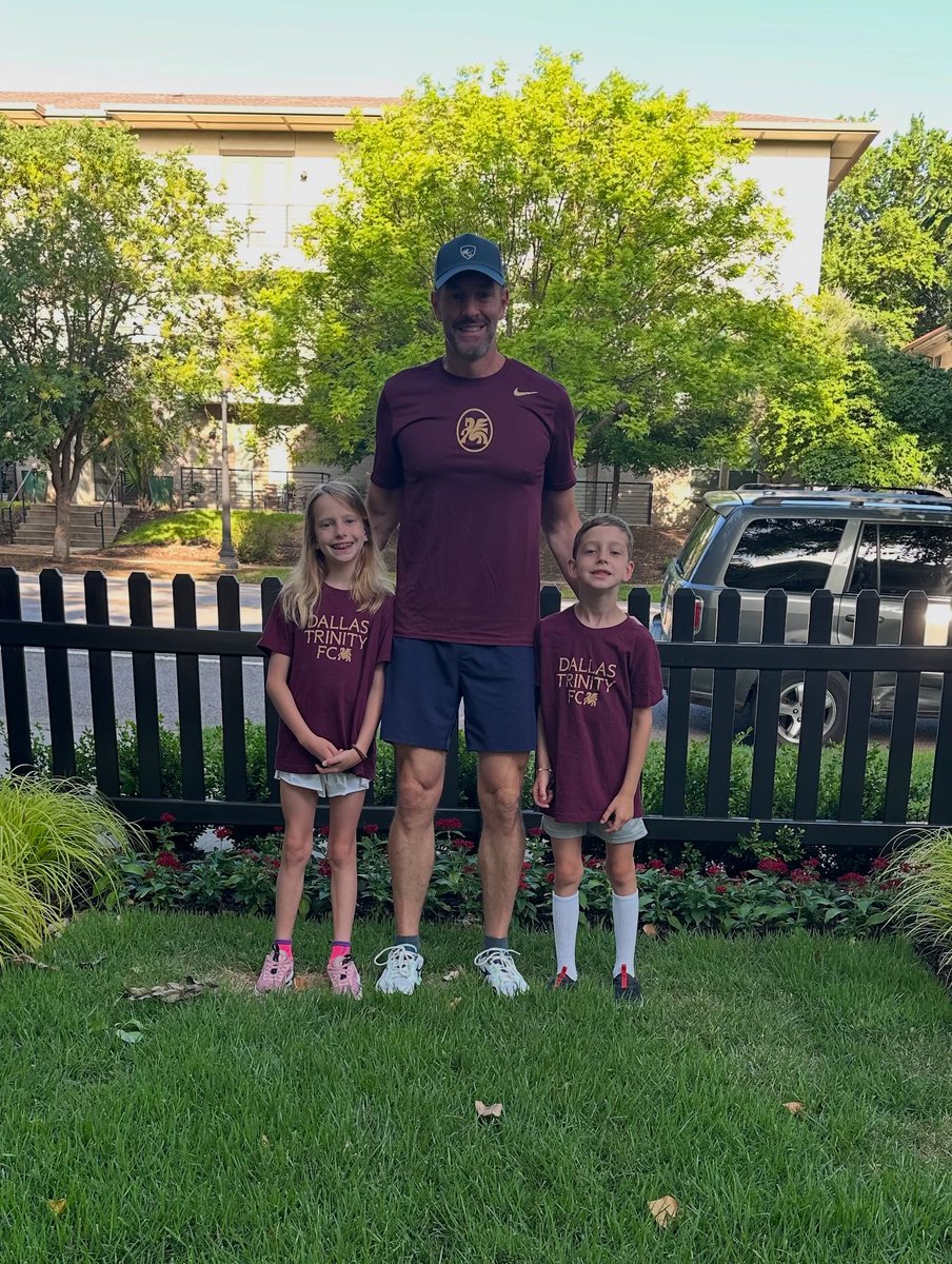 Chad West (@chadwestdallas) on Twitter photo The whole family is representing <a href="/dallastrinityfc/">Dallas Trinity FC</a> today as they begin their playoff campaign on Saturday! The whole family is representing <a href="/dallastrinityfc/">Dallas Trinity FC</a> today as they begin their playoff campaign on Saturday!