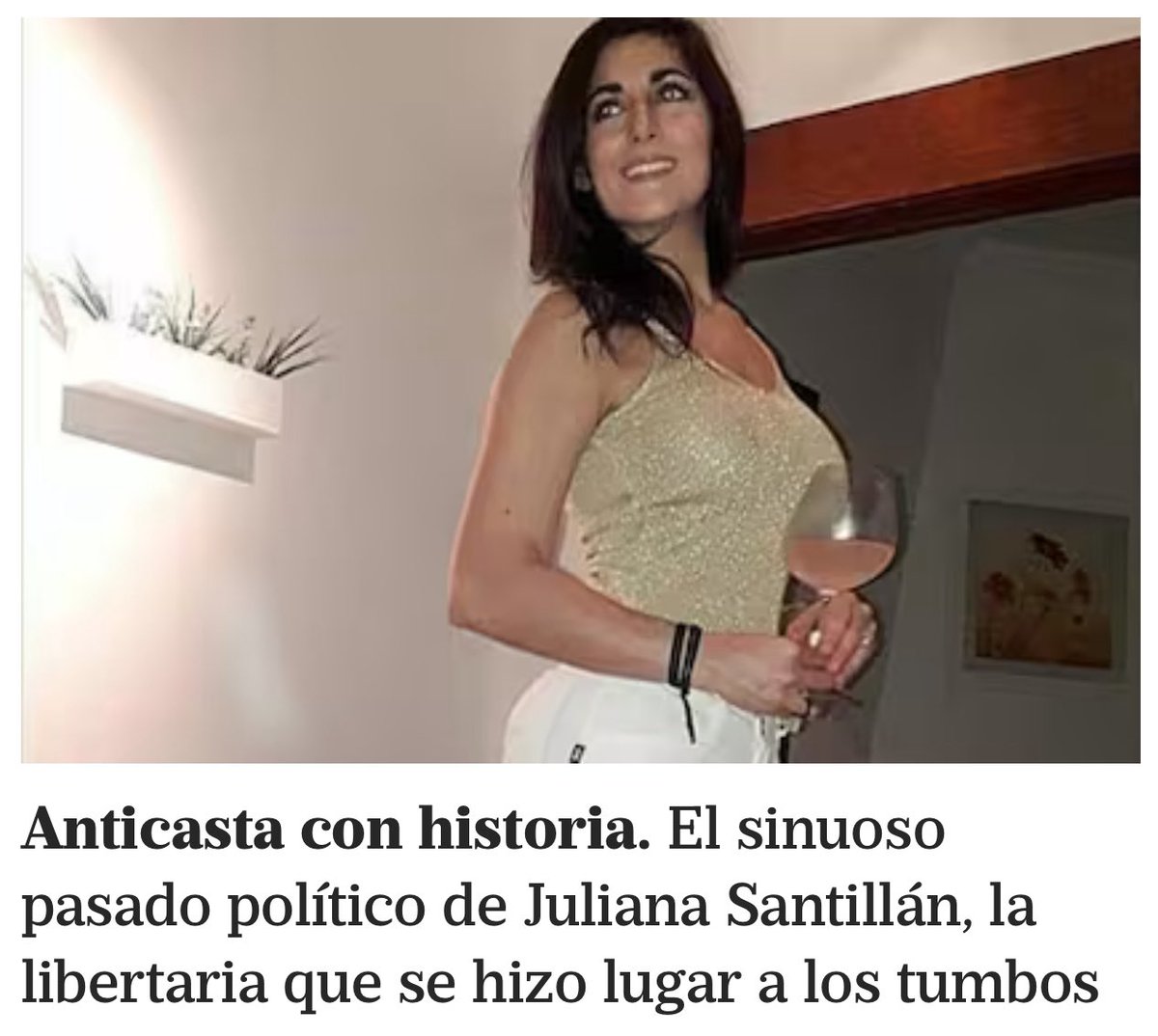 ‘Militancia errática’

La Nación hizo picadillo a Santillán: CV fabricado, ortografía decadente, y ausencia de título. Golpeó todas las puertas, y solo fue aceptada en LLA -el partido que termina pagando los costos dada la ausencia de filtros.

Hoy, candidata… para el rápido