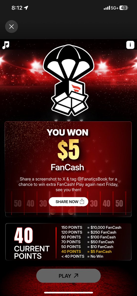 SmingNem52's tweet photo. @FanaticsBook  This Game is Complete Bullshit it automatically goes toward da 10 EVERYTIME .. Only people with a REAL chance to win 10k Gotta Spend Millions On Dey Account Already Watch Tf Out 😂😂😂 https://t.co/4SNY2xWUi1