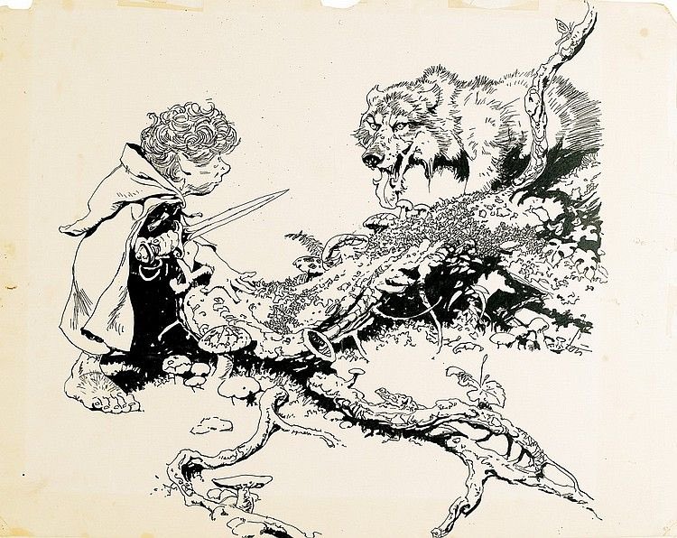 It’s Frazetta Friday. Who is ready for an adventure?