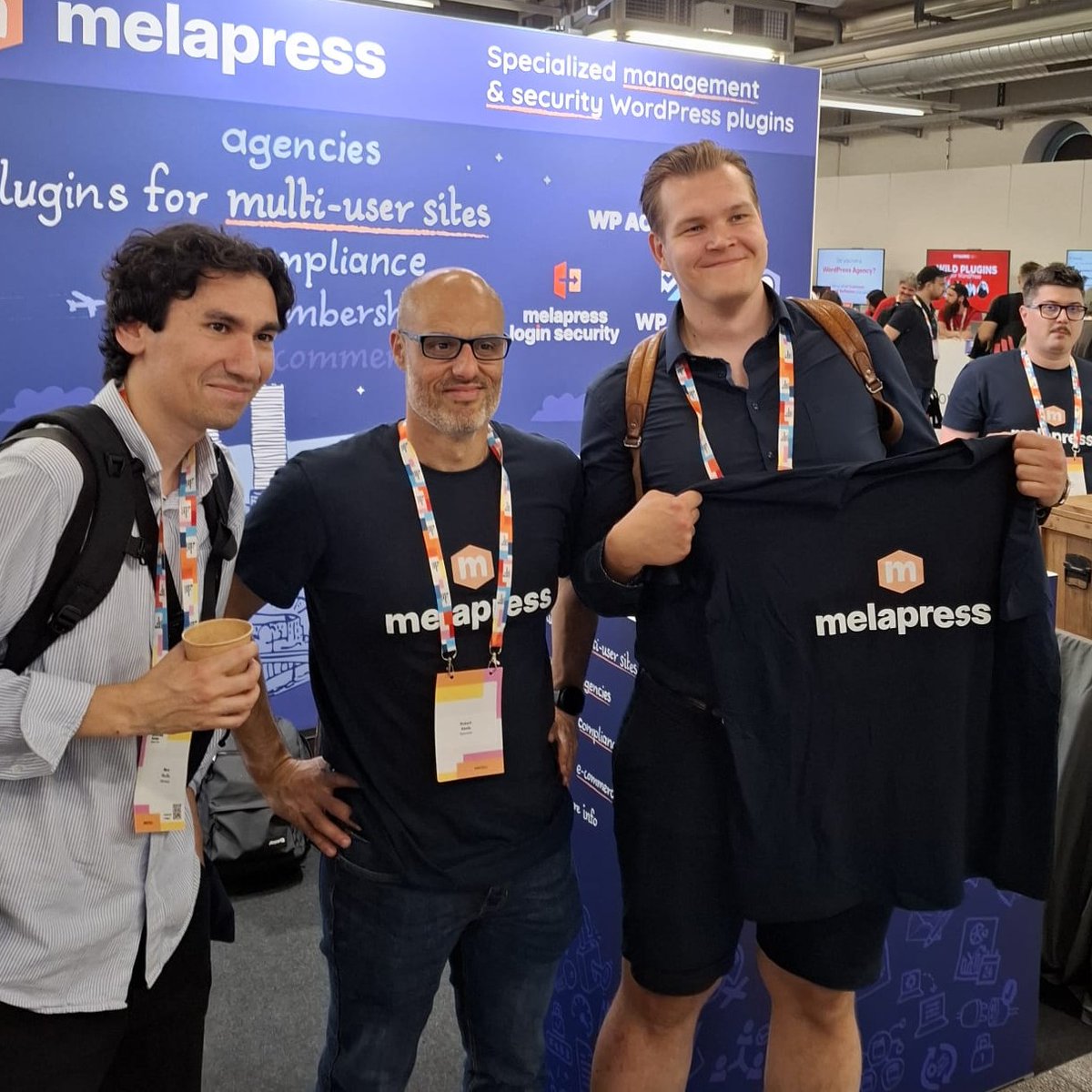 Thrilled to connect with our customers from Evermade at #WCEU2025 in Basel! Nothing beats in-person WordPress community vibes! #WordCampEurope #wordpresssecurity #wceu