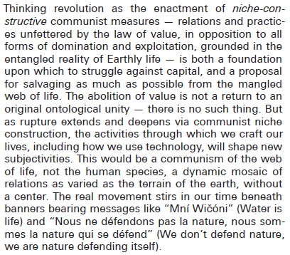 "[Beavers] would gift their knowledge to those of us who would accept it. I have learned from them, and here I have passed a bit of that knowledge on to you. But their gift is not without obligation. How might we reciprocate?"