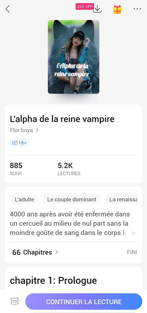 florboya's tweet photo. ♥️ " l'alpha de la reine vampire " es exactement " vampire et alpha amour possible dans un monde en ruines ? "  Le titre et la couverture ont juste changé ~ venez lire cette histoire avec une pointe apocalyptique et pleine d'amour ~ 
https://t.co/yfcw3X6wmp https://t.co/FFmZ0cO9QL