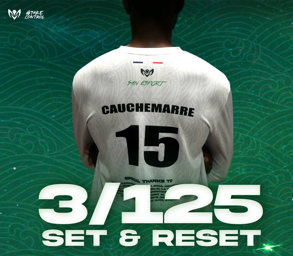 Cauchemarre qui termine 3ème sur 125 au Set &amp; Reset ! 
Les efforts et les voyages qui payent enfin ! 

On continue sur cette lancée ! 

#TAKECONTROL 🍃