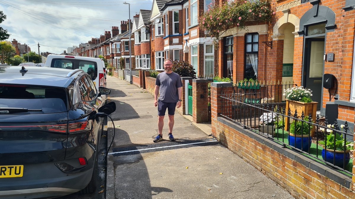 Nothing beats seeing the grin on our customers' faces when they receive our product — it's why we do what we do. Moments like this remind us why we're so passionate about helping the 33% of UK households without off-street parking.