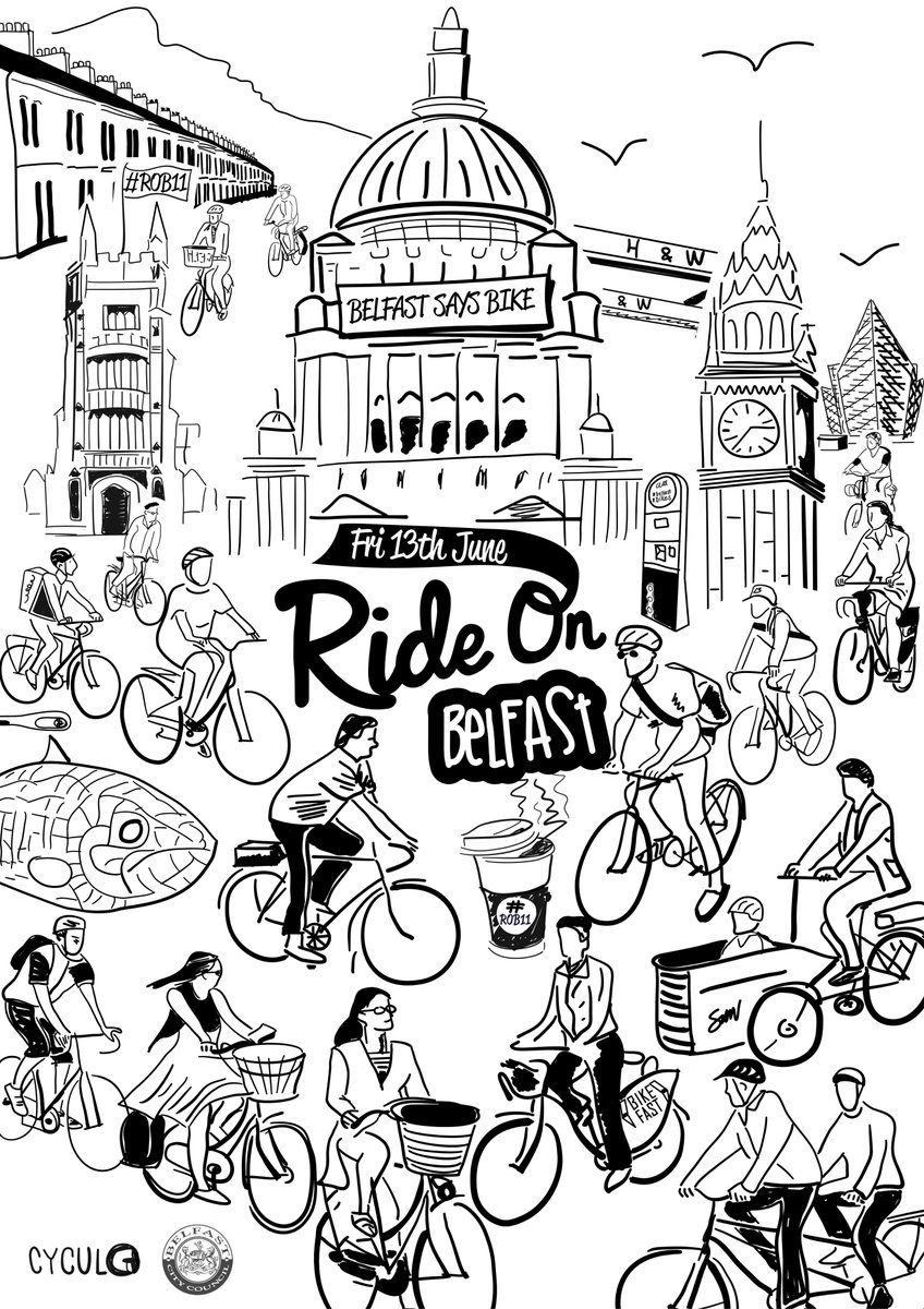 CYCUL© (@cyculcc) on Twitter photo 📢 RIDE ON BELFAST – NEXT FRIDAY!
––
Fri 13th June #ROB11
Showing you how simple, safe and stress-free cycling to work can be.
Bikes on <a href="/Translink_NI/">Translink</a> trains b4 7.30am
8.00am <a href="/QUBelfast/">Queen's University Belfast 🎓</a>
Supported by <a href="/belfastcc/">Belfast City Council</a>
Book a free breakfast – tell a friend!
⬇️
cycul.cc/products/ride-… 📢 RIDE ON BELFAST – NEXT FRIDAY!
––
Fri 13th June #ROB11
Showing you how simple, safe and stress-free cycling to work can be.
Bikes on <a href="/Translink_NI/">Translink</a> trains b4 7.30am
8.00am <a href="/QUBelfast/">Queen's University Belfast 🎓</a>
Supported by <a href="/belfastcc/">Belfast City Council</a>
Book a free breakfast – tell a friend!
⬇️
cycul.cc/products/ride-…
