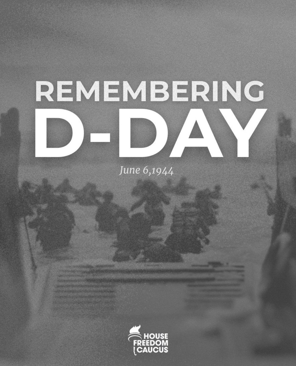 81 years ago, the eyes of the world were upon the young men at Normandy. 

May we never forget their bravery and sacrifice as we continue to preserve our Republic. 

All gave some, some gave all. 
The Greatest Generation.