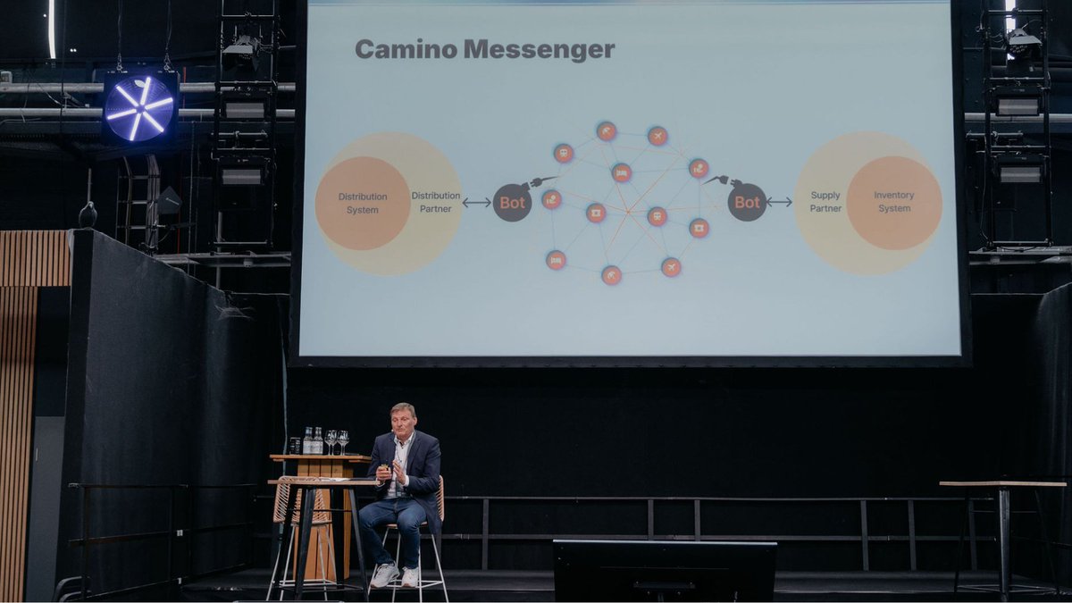 💥 400 travel leaders.
1 message.
#CaminoMessenger isn’t theory; it’s real-world value.

💸 98% lower distribution costs
🔗 Direct, AI-ready connections
⚡ Millions saved

A big challenge? Yes.
But our founders already reshaped travel tech in the past — now we’re doing it again.