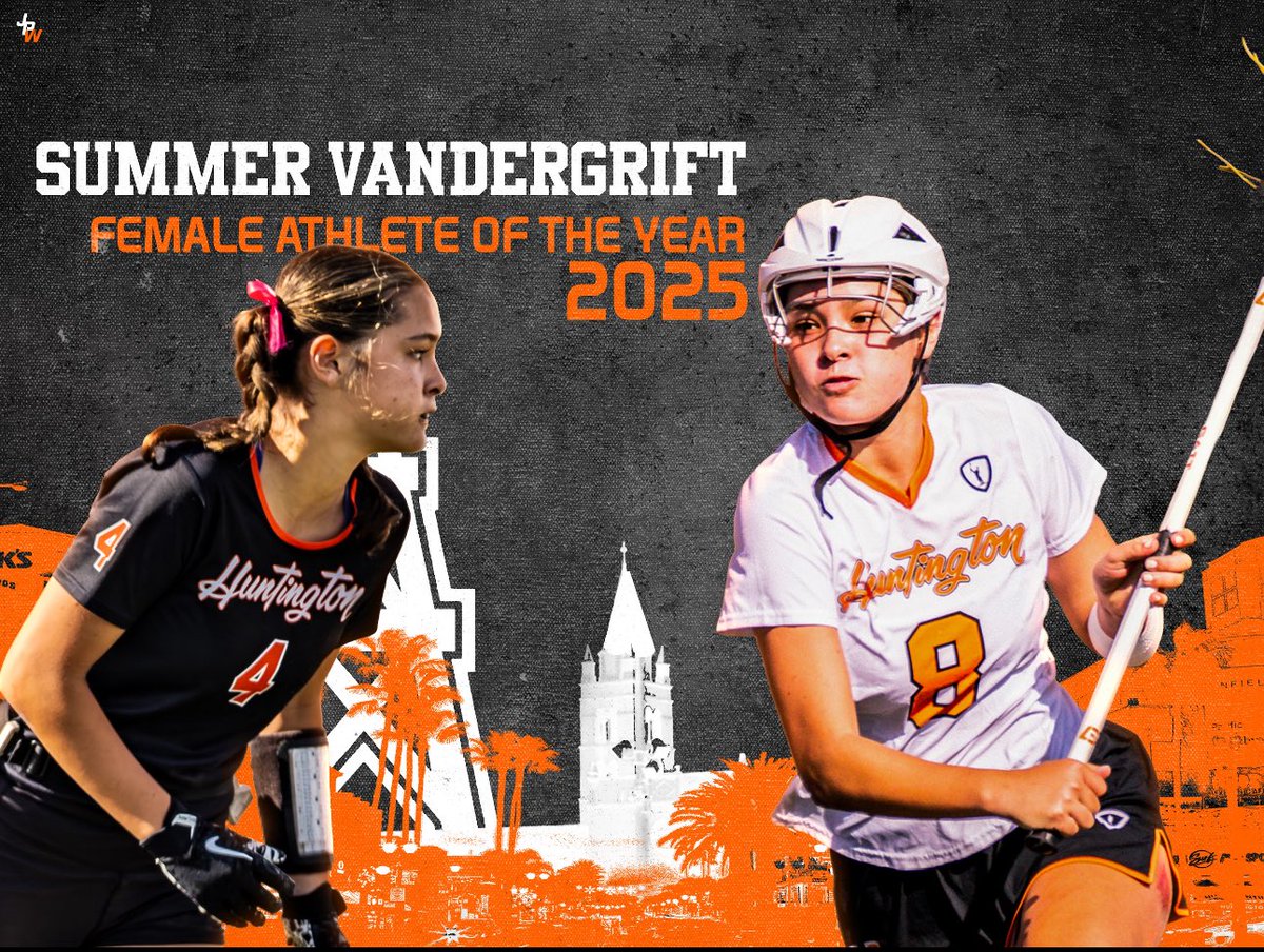 Congrats to Sara Freyre and Summer Vandergrift on being named the HBHS Female Athletes of the Year last night!  Well Deserved! #O4L