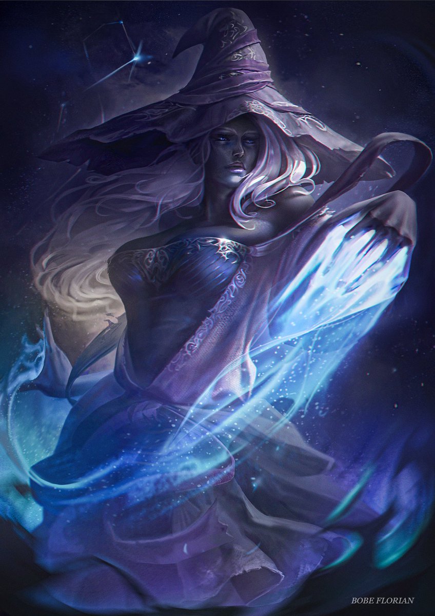 bobe_florian's tweet image. #NIGHTREIGN Recluse, Witch of the Deep Forest🧙‍♀️ 

What do you guys think about her?