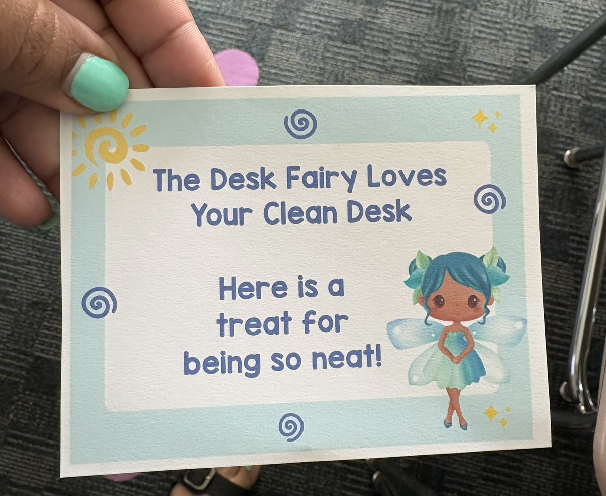 Desk Fairy notes with the help of <a href="/canva/">Canva</a>. They are starting to think I am the desk fairy. No way! 😜