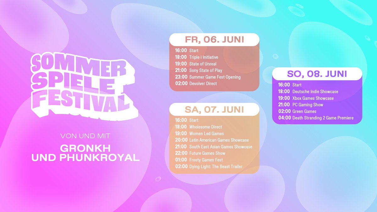 ⭐️SOMMER SPIELE FESTIVAL⭐️
