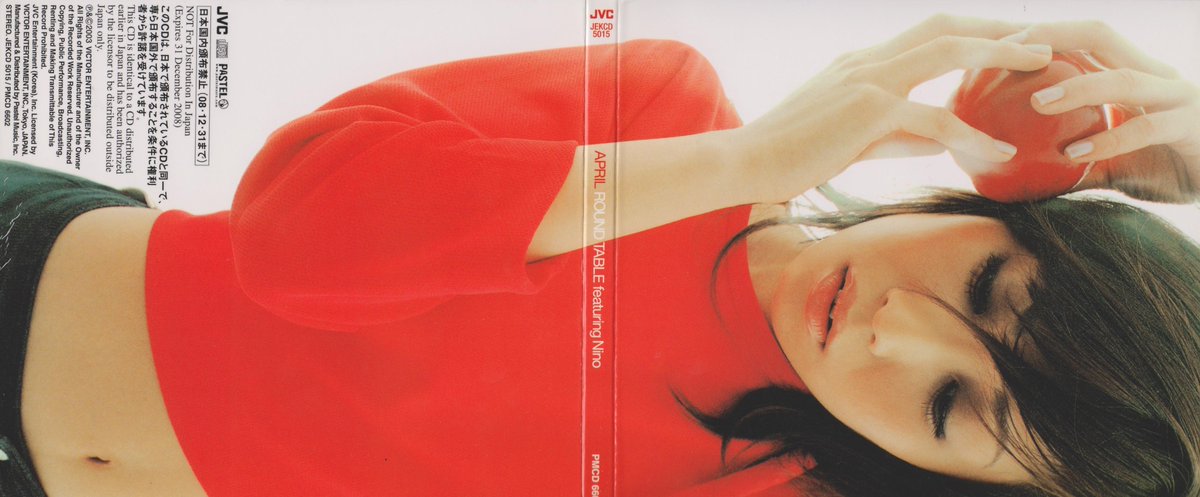 shibuyakeifiles's tweet image. ♪ April - CD scans - repost
Round Table, Nino (2003)