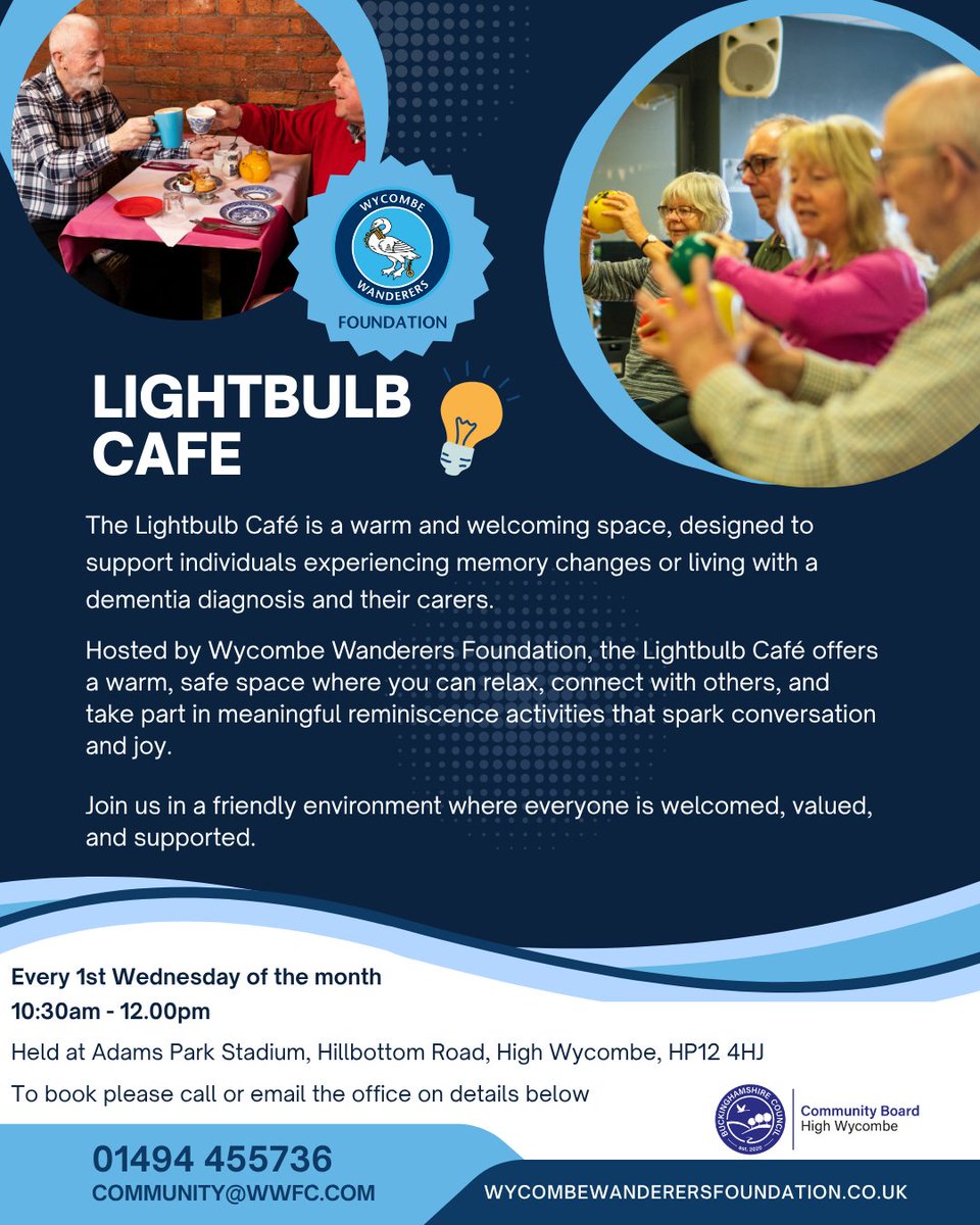 wwfcfdn's tweet image. 💡 Lightbulb Cafe

Take a look at our session from this week! We had two Library Service Memory Bags - one with 1970s memorabilia &amp;amp; one with an &quot;in the garden&quot; theme.

We also had @yoga_therapy_julie join us to deliver a Chair Yoga session, which everyone took part in and very…