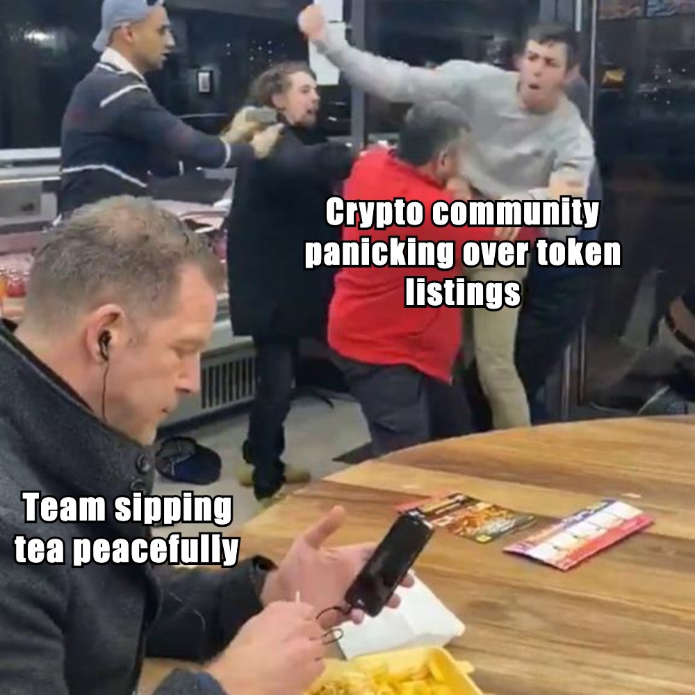 teaprotocol's tweet image. The timeline’s melting down over token listings…
Meanwhile, we’re just over here, sipping 🍵
....
and watching the chaos unfold like we didn’t already bookmark the launch calendar last week.