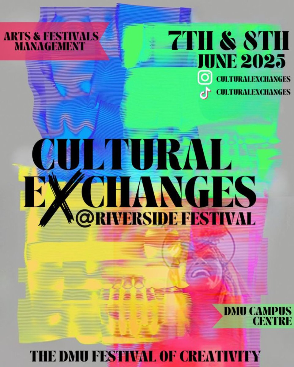 Riverside Festival is back this weekend, and bigger than ever thanks to their collaboration with De Montfort University 🙌🏾

The incorporation of DMU’s Cultural eXchanges festival into the event will bring a mix of performances and workshops to this year’s Riverside Festival