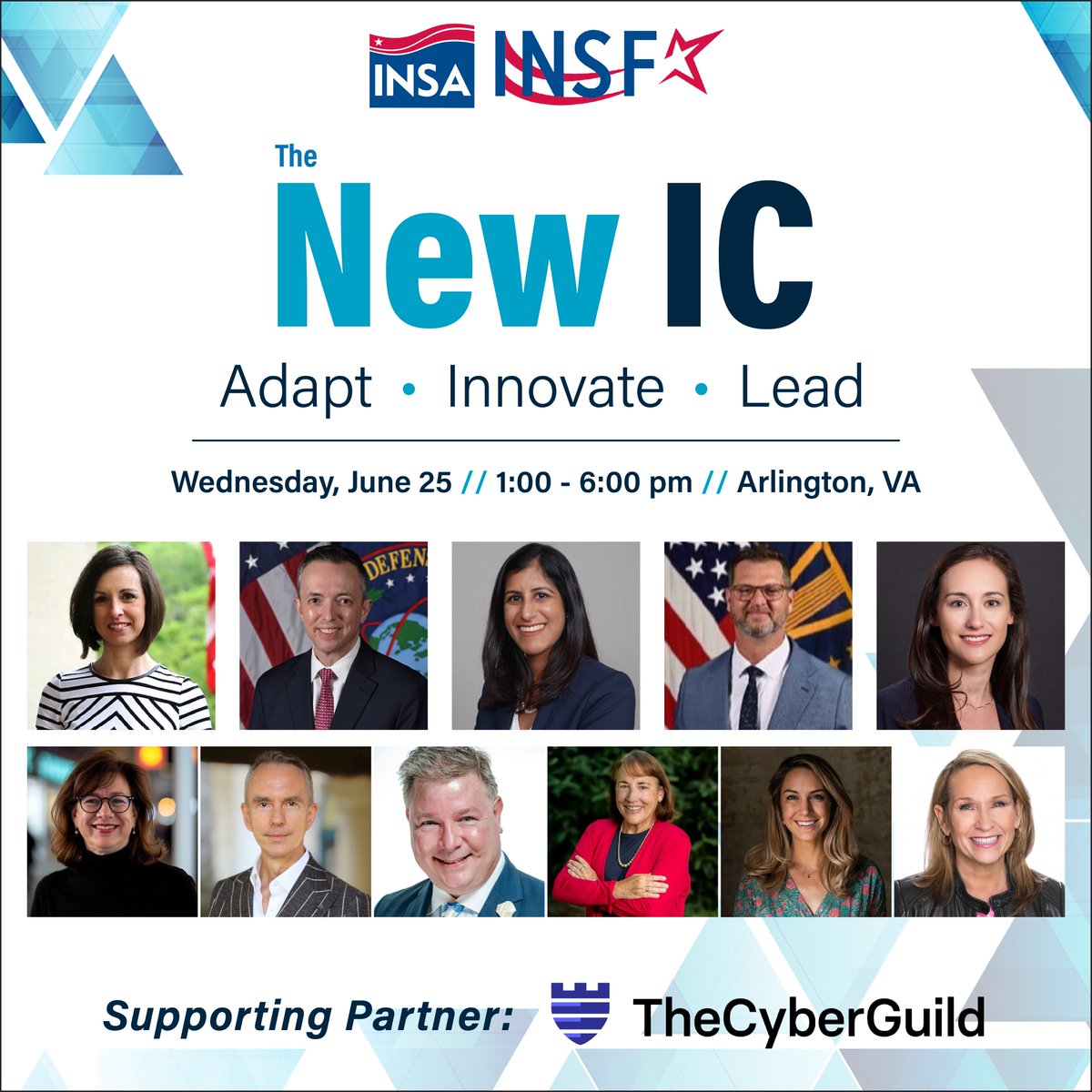 📢 The full speaker lineup is locked in for #TheNewIC! Join us on Wednesday, June 25, from 1:00-6:00 pm at the Army Navy Country Club for candid conversations and practical guidance on navigating career pivots, pauses, and transitions!  👉 Register Now: insaonline.org/detail-pages/e…