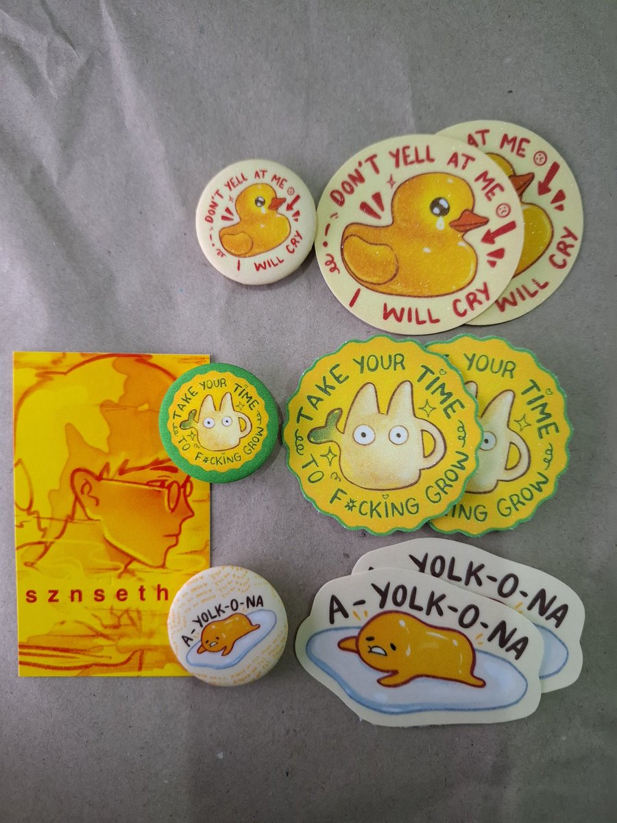 from <a href="/sznseth/">seth ☀️</a> bought duplicates kasi ang cute and i remembered a few friends pero gusto ko rin ng for myself HEHZHJAHEHEH