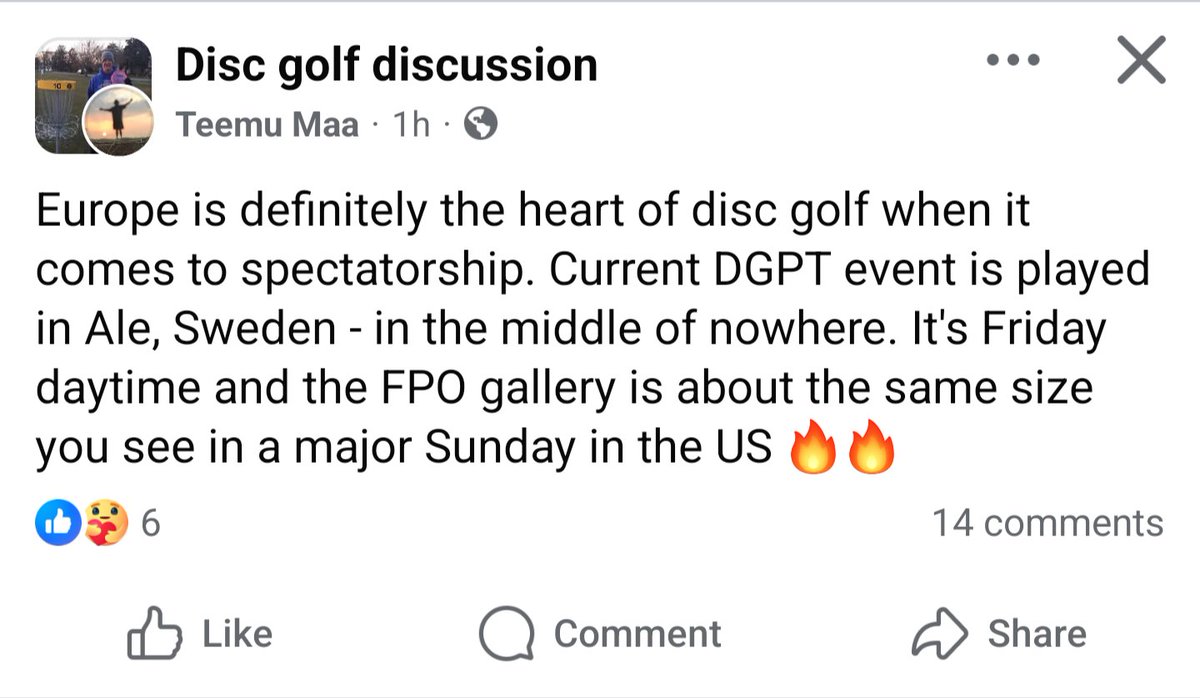 Disc Golf Fanatic tweet media