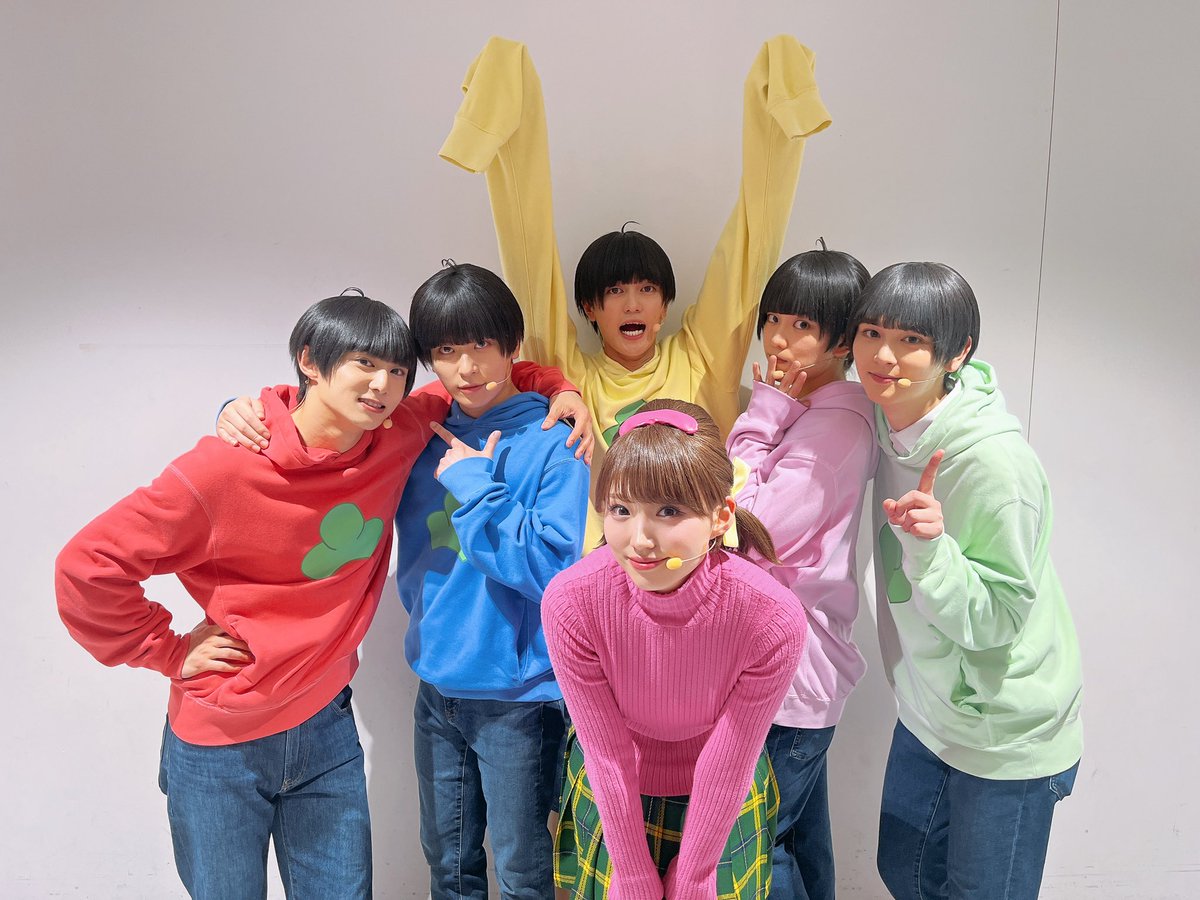 ＴVアニメ「 #おそ松さん 」
第4期放送記念イベントにて

🌻2026年夏🌻
おそ松さん on STAGE〜SIX MEN'S SHOW TIME~2nd SEASON 2
公演決定を発表させていただきました！

お楽しみに🐟🐟🐟

#松ステ