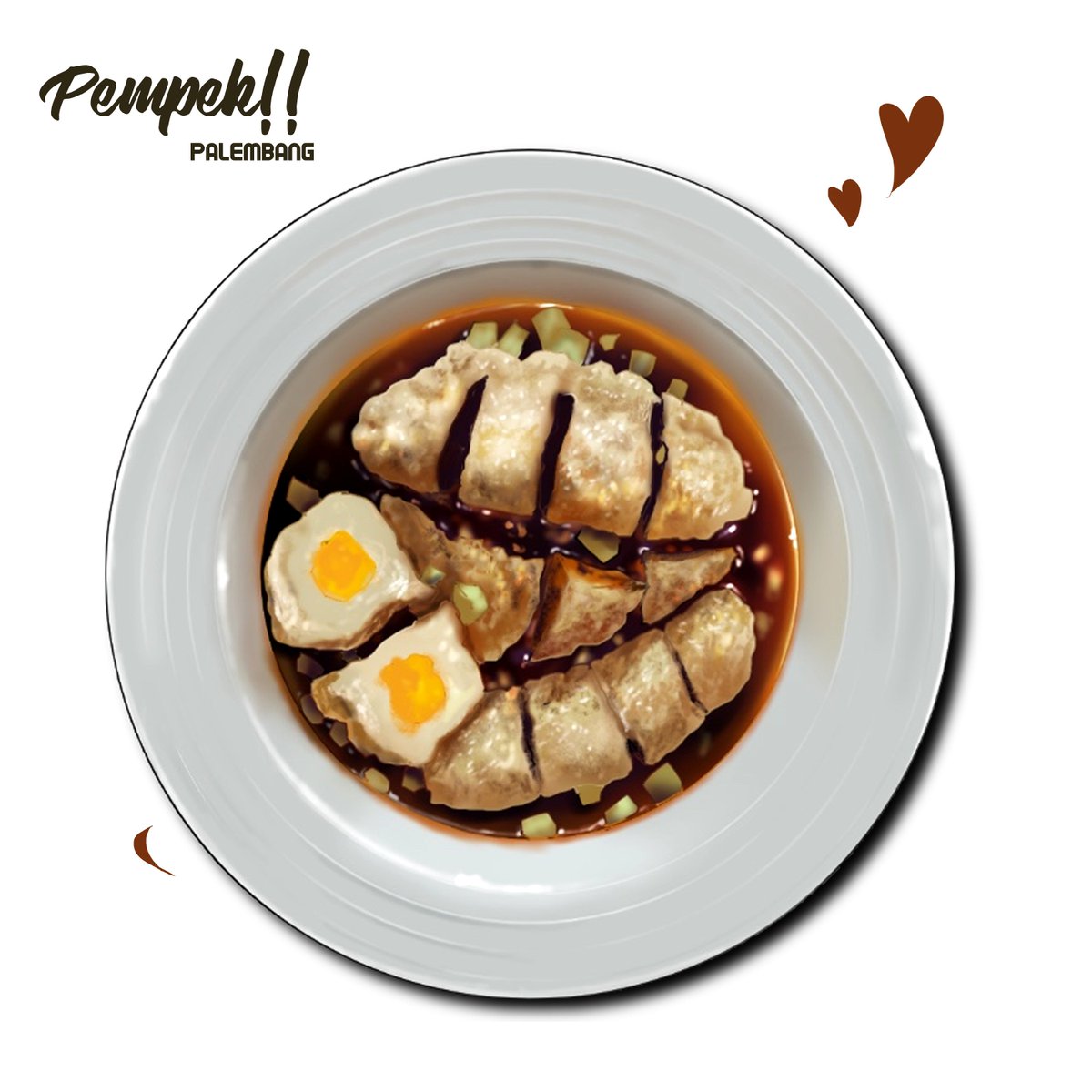 Pempekk, dah lama banget ga makan Pempek heu