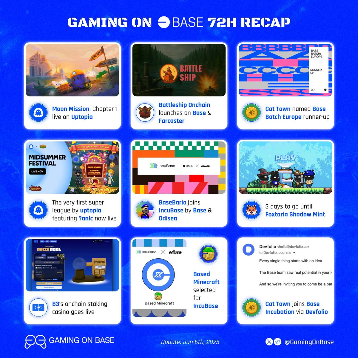 Gaming on Base tweet media