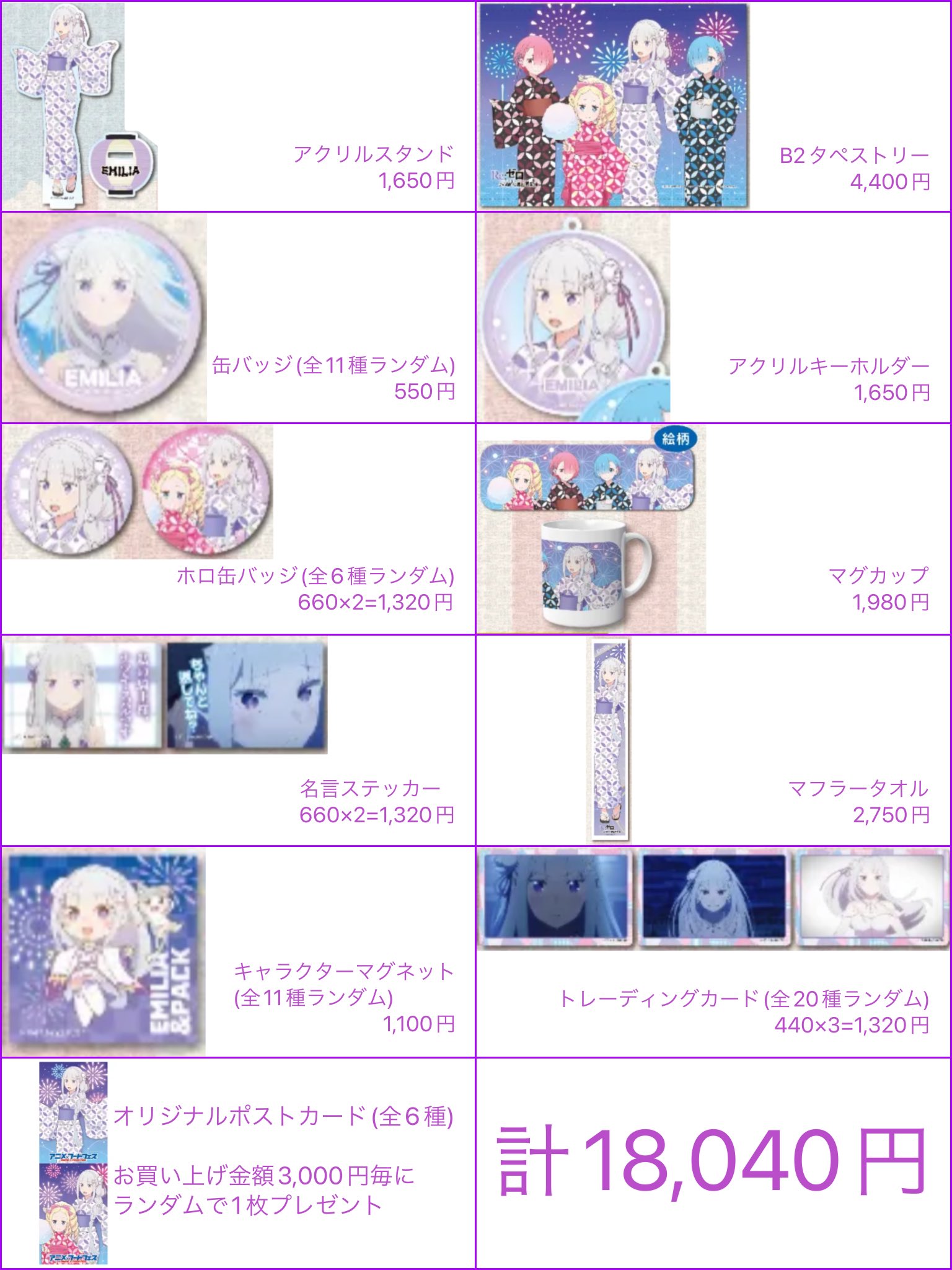 大阪関西万博　アニメ×フードフェス　リゼロ　缶バッジ　エミリア　ベアトリス　識③ 大阪関西万博 アニメ×フードフェス リゼロ 缶バッジ エミリア