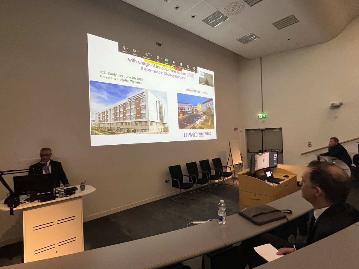 Live now the 5th Annual Waterford Video Surgery Meeting including this afternoon ICG Workshop re applications in Colorectal Perfusion and Cholecystectomy Anatomy Delineation. Registration still open if your not already signed up and logged in!