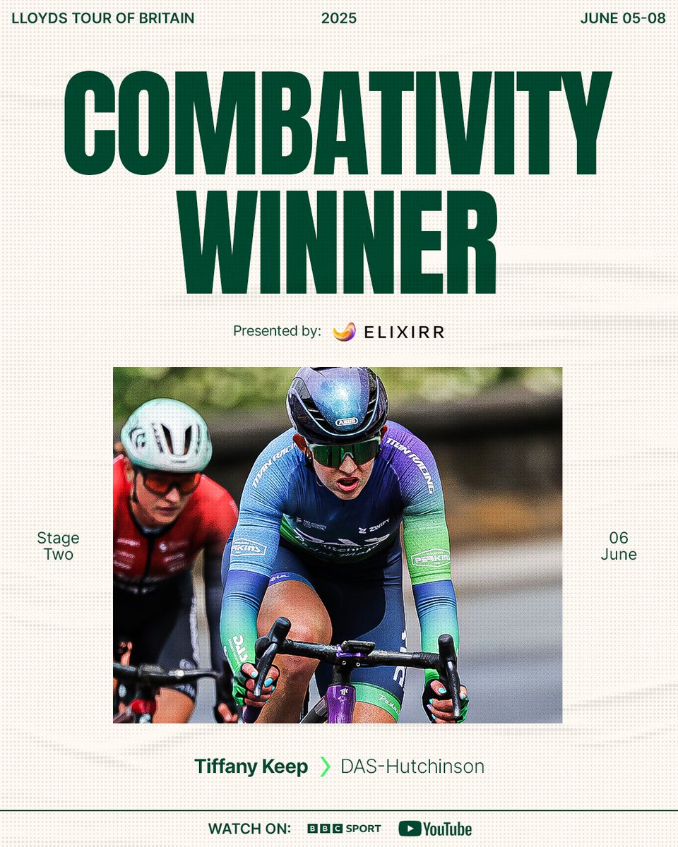 Pushed it all the way 😤 

A brave &amp; brilliant ride from Tiffany Keep wins her your votes for today's Combativity Award! 👏 

#ToBW | <a href="/LloydsBank/">Lloyds</a>