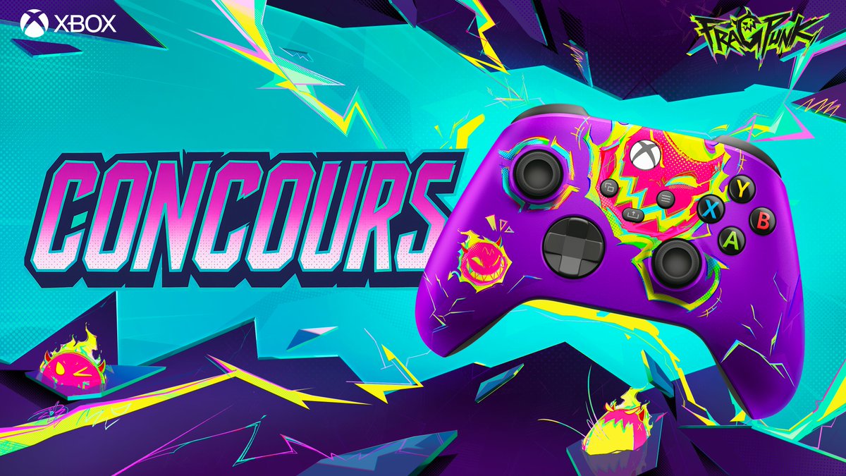 Fragpunk est disponible gratuitement sur Xbox Series X|S, quoi de plus ? Une manette collector ?? OK. 😎

Like &amp; RT pour avoir une chance de repartir avec (et des surprises en plus) 🔥
