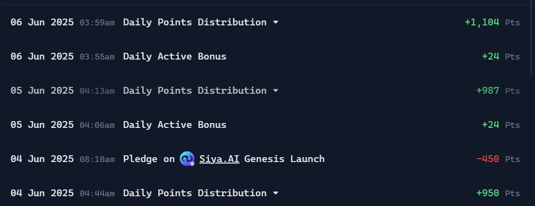 Sanpei // (@adriansanpei) on Twitter photo Ya llegaron los puntos de <a href="/virtuals_io/">Virtuals Protocol</a> y poco a poco empiezan a mejorar los drops
He visto cuentas en inglés que están recibiendo 10K points diarios solo por yappear
La estrategia sigue siendo la misma: seguir compartiendo alfa de virtuals y hacer reply al top leaderboard🫡 Ya llegaron los puntos de <a href="/virtuals_io/">Virtuals Protocol</a> y poco a poco empiezan a mejorar los drops
He visto cuentas en inglés que están recibiendo 10K points diarios solo por yappear
La estrategia sigue siendo la misma: seguir compartiendo alfa de virtuals y hacer reply al top leaderboard🫡