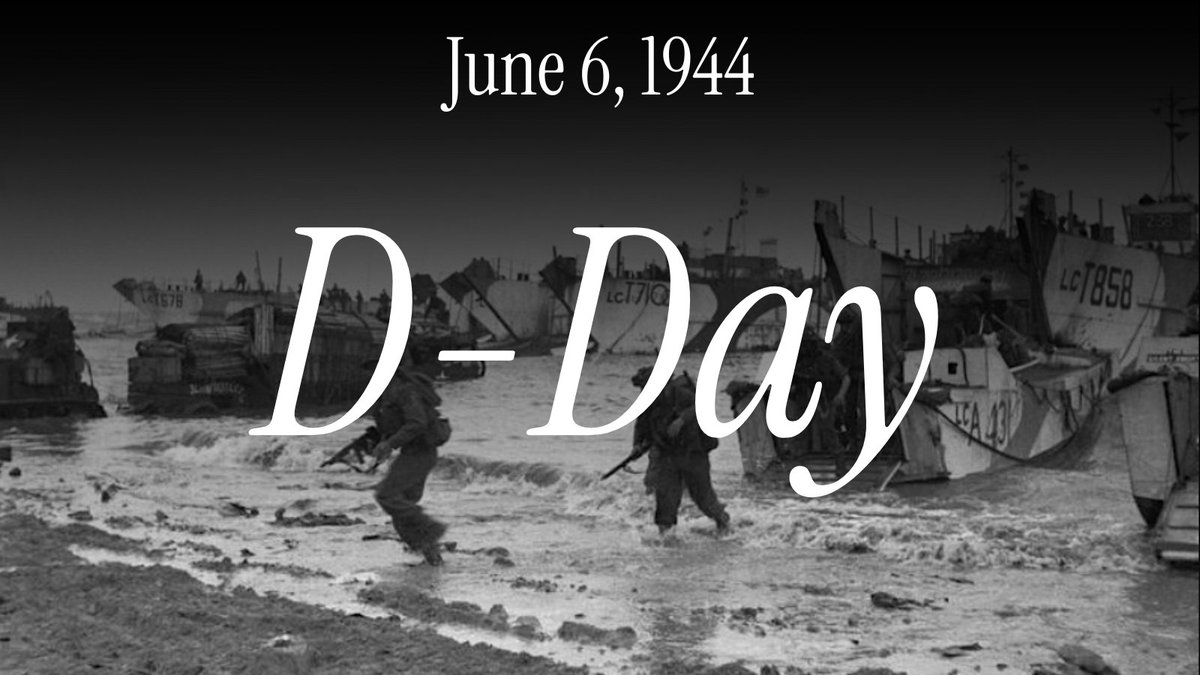 81 years ago, launching the largest naval invasion in history, America’s armed forces fought their way through a storm of fire to take the fight to one of the worst tyrannies in history.

Today, we commemorate their valor in restoring freedom to Europe’s shores.
